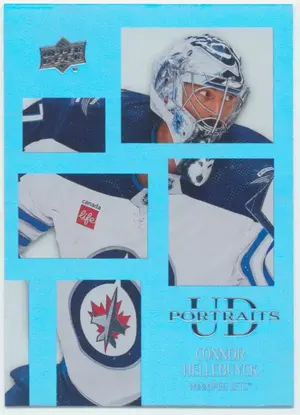 2024-25 UPPER DECK - CONNOR HELLEBUYCK #P-16 UD PORTRAITS