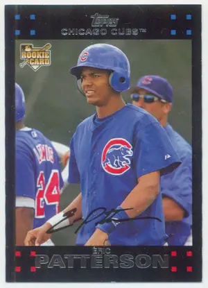 2007 Topps Updates & Highlights - Eric Patterson #UH147 RC⚠️