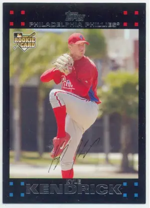 2007 Topps Updates & Highlights - Kyle Kendrick #UH186 RC