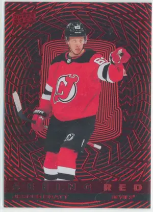 2023-24 UPPER DECK EXTENDED - JESPER BRATT #SR-44 SEEING RED