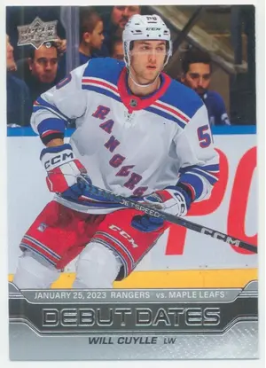 2023-24 UPPER DECK - WILL CUYLLE #DD-4 DEBUT DATES