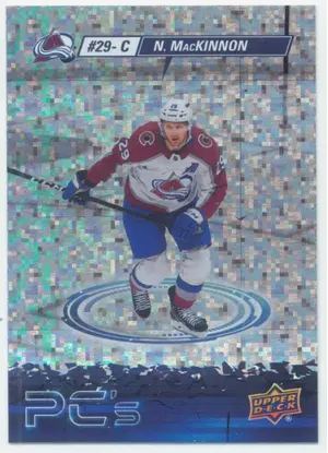 2023-24 UPPER DECK - NATHAN MacKINNON #PC-4 PC'S SPECKLE