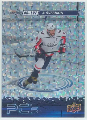 2023-24 UPPER DECK - ALEX OVECHKIN #PC-8 PC'S SPECKLE