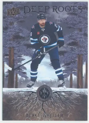 2023-24 UPPER DECK - BLAKE WHEELER #DR-14 DEEP ROOTS