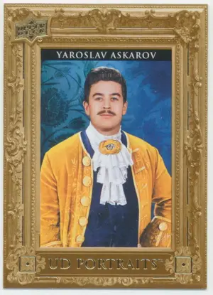 2023-24 UPPER DECK - YAROSLAV ASKAROV #P35 UD PORTRAITS
