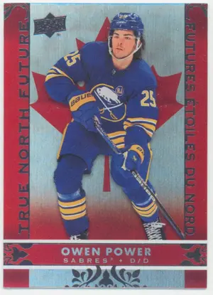 2024-25 TIM HORTONS - OWEN POWER #TN-14 TRUE NORTH FUTURE