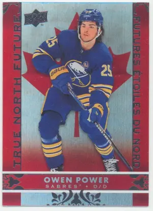 2024-25 TIM HORTONS - OWEN POWER #TN-14 TRUE NORTH FUTURE