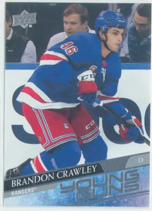2020-21 UPPER DECK - BRANDON CRAWLEY #464 YOUNG GUNS