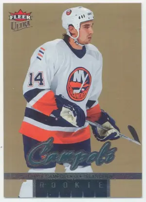 2005-06 FLEER ULTRA - CHRIS CAMPOLI #228 ROOKIE GOLD MEDALLION