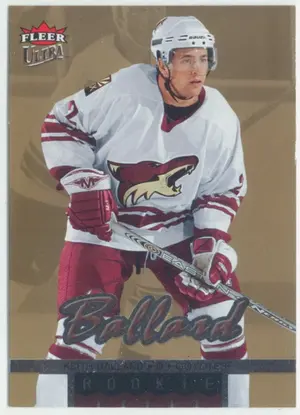 2005-06 FLEER ULTRA - KEITH BALLARD #238 ROOKIE GOLD MEDALLION
