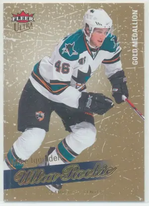 2008-09 FLEER ULTRA - MIKE IGGULDEN #213 ROOKIE GOLD MEDALLION