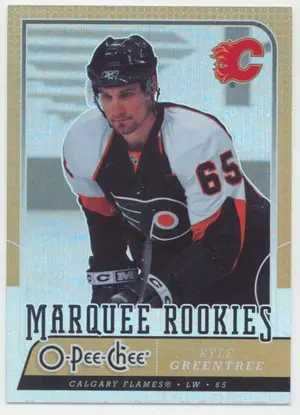 2008-09 O-PEE-CHEE - KYLE GREENTREE #515 MARQUEE ROOKIES RAINBOW FOIL