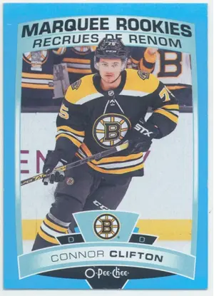 2019-20 O-PEE-CHEE - CONNOR CLIFTON #624 MARQUEE ROOKIES BLUE