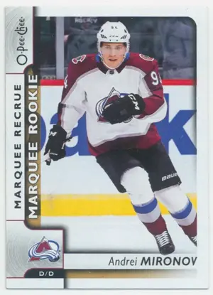 2017-18 O-PEE-CHEE - ANDREI MIRONOV #619 MARQUEE ROOKIE