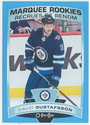 2019-20 O-PEE-CHEE - DAVID GUSTAFSSON #629 MARQUEE ROOKIES BLUE