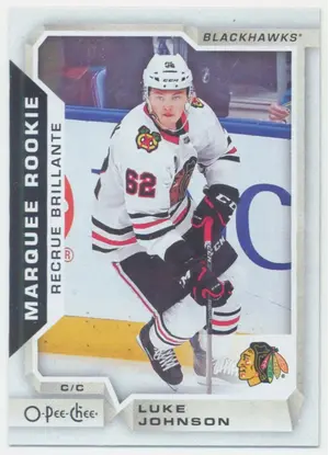 2018-19 O-PEE-CHEE - LUKE JOHNSON #631 MARQUEE ROOKIE