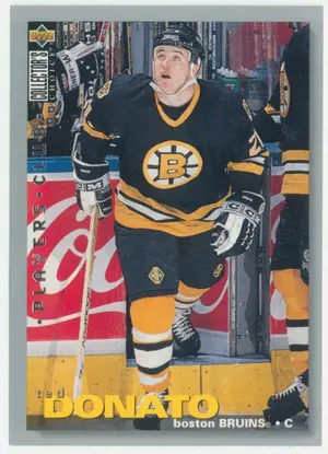 1995-96 COLLECTOR'S CHOICE - TED DONATO #76 PLAYERS CLUB