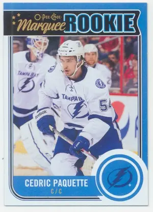 2014-15 O-PEE-CHEE - CEDRIC PAQUETTE #519 MARQUEE ROOKIE