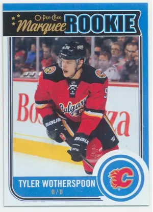 2014-15 O-PEE-CHEE - TYLER WOTHERSPOON #543 MARQUEE ROOKIE