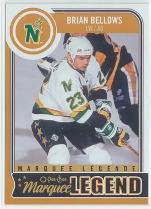 2014-15 O-PEE-CHEE - BRIAN BELLOWS #552 MARQUEE LEGEND
