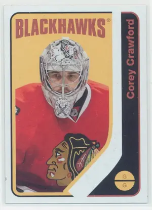 2014-15 O-PEE-CHEE - COREY CRAWFORD #408 RETRO