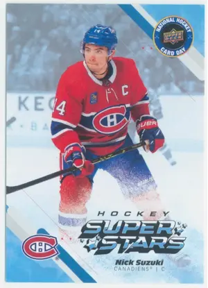 2023 NATIONAL HOCKEY CARD DAY CANADA - NICK SUZUKI #NHCD-17 HOCKEY SUPER STARS