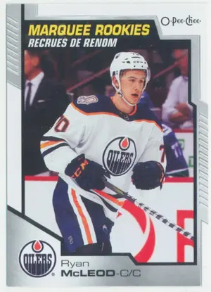 2020-21 O-PEE-CHEE - RYAN McLEOD #638 MARQUEE ROOKIES