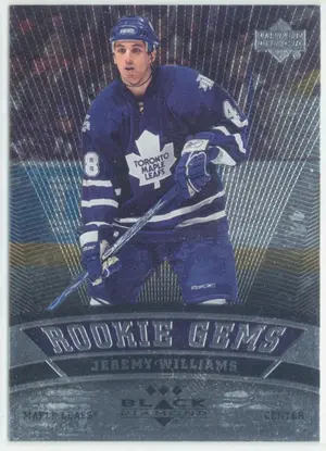 2006-07 BLACK DIAMOND - JEREMY WILLIAMS #154 ROOKIE GEMS