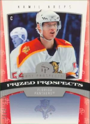 2006-07 HOT PROSPECTS - KAMIL KREPS #195 PRIZED PROSPECTS 1528/1999