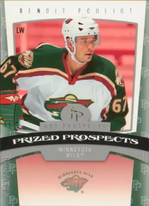 2006-07 HOT PROSPECTS - BENOIT POULIOT #163 PRIZED PROSPECTS 363/1999