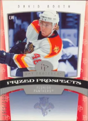 2006-07 HOT PROSPECTS - DAVID BOOTH #161 PRIZED PROSPECTS 1902/1999