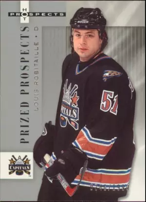2005-06 HOT PROSPECTS - LOUIS ROBITAILLE #186 PRIZED PROSPECTS 346/1999