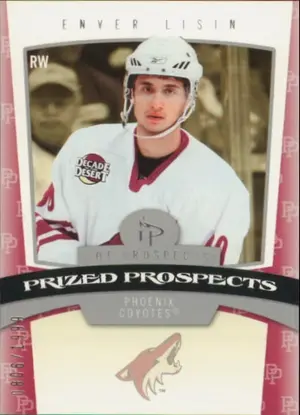 2006-07 HOT PROSPECTS - ENVER LISIN #189 PRIZED PROSPECTS 806/1999