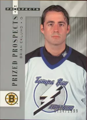 2005-06 HOT PROSPECTS - BRIAN EKLUND #104 PRIZED PROSPECTS 754/1999