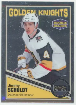 2019-20 O-PEE-CHEE PLATINUM - JIMMY SCHULDT #R-79 ROOKIE RETRO