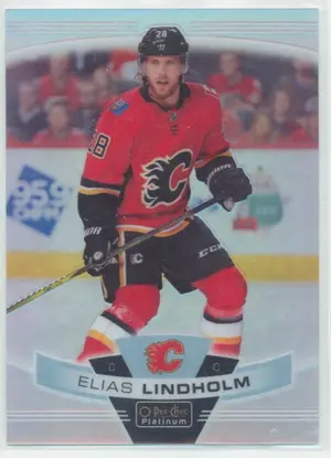 2019-20 O-PEE-CHEE PLATINUM - ELIAS LINDHOLM #102 RAINBOW