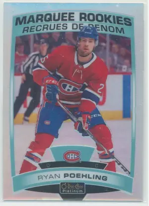 2019-20 O-PEE-CHEE PLATINUM - RYAN POEHLING #197 MARQUEE ROOKIES RAINBOW