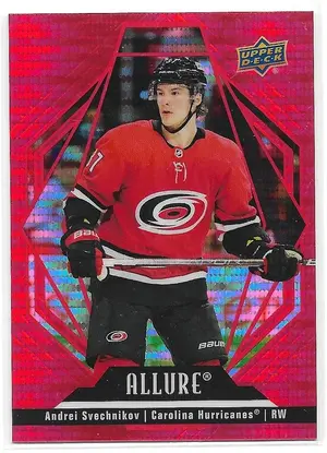 2022-23 Allure Red Rainbow #99 Andrei Svechnikov