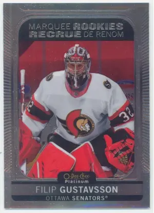 2021-22 O-PEE-CHEE PLATINUM - FILIP GUSTAVSSON #229 MARQUEE ROOKIES
