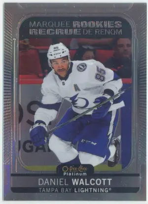 2021-22 O-PEE-CHEE PLATINUM - DANIEL WALCOTT #258 MARQUEE ROOKIES