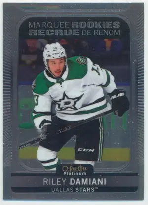 2021-22 O-PEE-CHEE PLATINUM - RILEY DAMIANI #291 MARQUEE ROOKIES