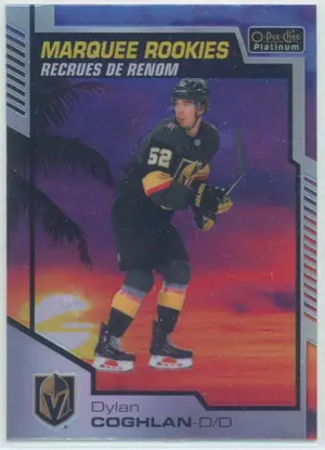 2020-21 O-PEE-CHEE PLATINUM - DYLAN COGHLAN #176 MARQUEE ROOKIES SUNSET