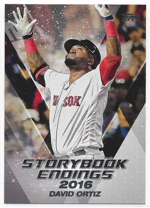 2018 Topps Update Storybook Endings #SE-2 David Ortiz