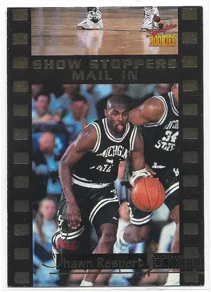 1995 Signature Rookies Draft Day Promo #3 Shawn Respert