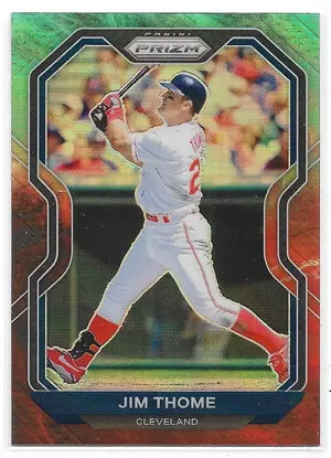 2021 Prizm Cosmic Haze Prizm #96 Jim Thome