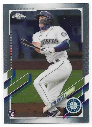 2021 Topps Chrome #61 Evan White RC