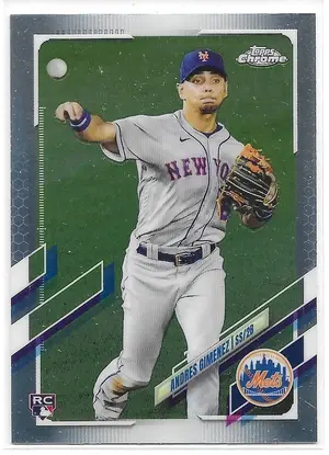 2021 Topps Chrome #88 Andres Gimenez RC