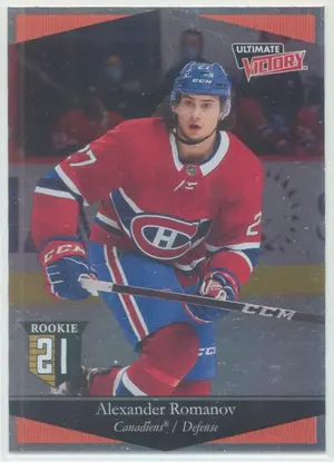 2020-21 UPPER DECK EXTENDED - ALEXANDER ROMANOV #UV-21 ULTIMATE VICTORY