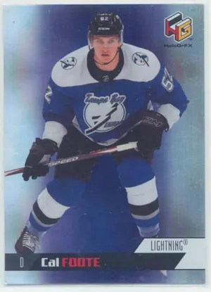 2020-21 UPPER DECK EXTENDED - CAL FOOTE #HG-19 HOLOGR-FX ROOKIES
