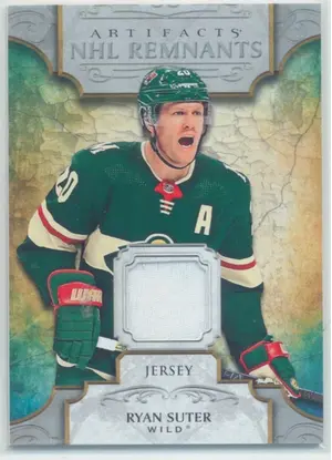 2020-21 ARTIFACTS - RYAN SUTER #NR-RS NHL REMNANTS